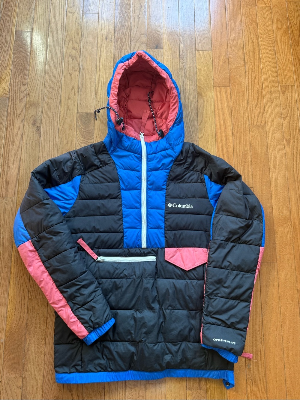 Columbia Norwester Anorak Jacket II Omni Heat Men's Size small Outdoor Gorpcore